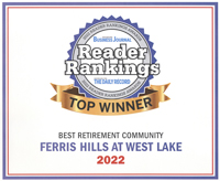 Ferris Hills - RBJ Best Retirement Community 2022