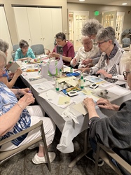 Creative Card making at Ferris Hills