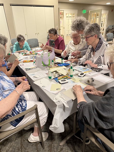 Creative Card making at Ferris Hills