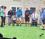 A New Bocce Ball Court at Ferris Hills!